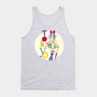 Geometric Tokyo Girl Tank Top